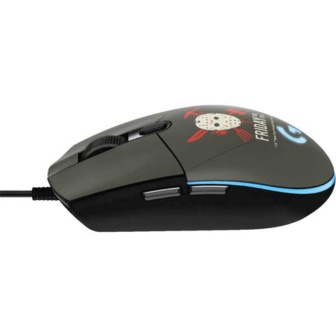 Warner Bros Friday the 13th Jason Voorhees Mask G203 Prodigy RGB Wired Gaming Mouse Skin